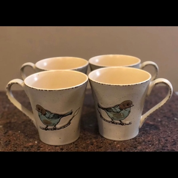 4 InHomestylez Bluebird Mugs - Picture 3 of 3